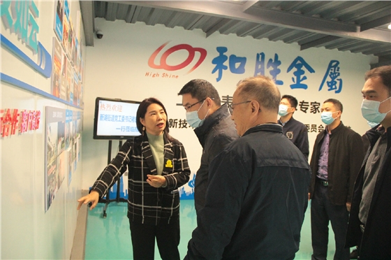 朱喆總經理介紹和勝發展歷程