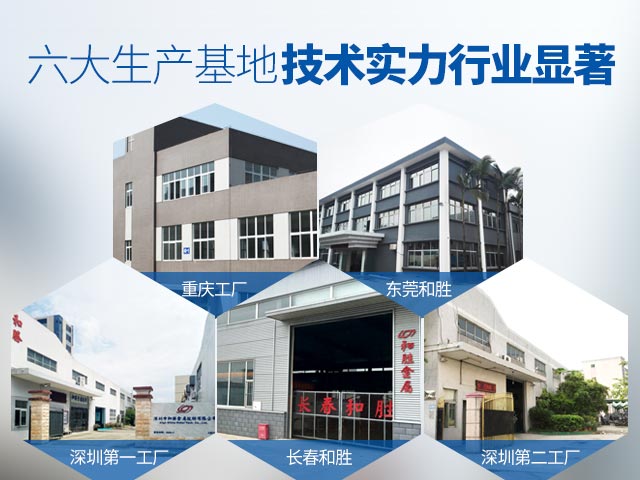 和勝-六大生產基地，技術實力行業顯著